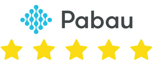 Pabau 5 star reviews